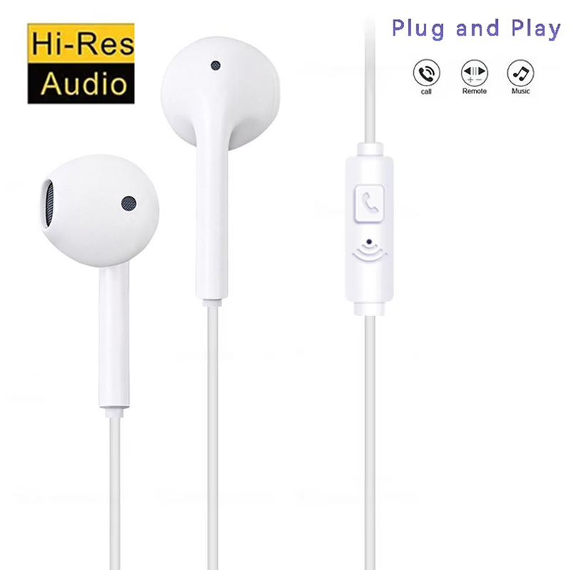 Running Gear Headphones - Проводная гарнитура 3,5 мм с микрофоном