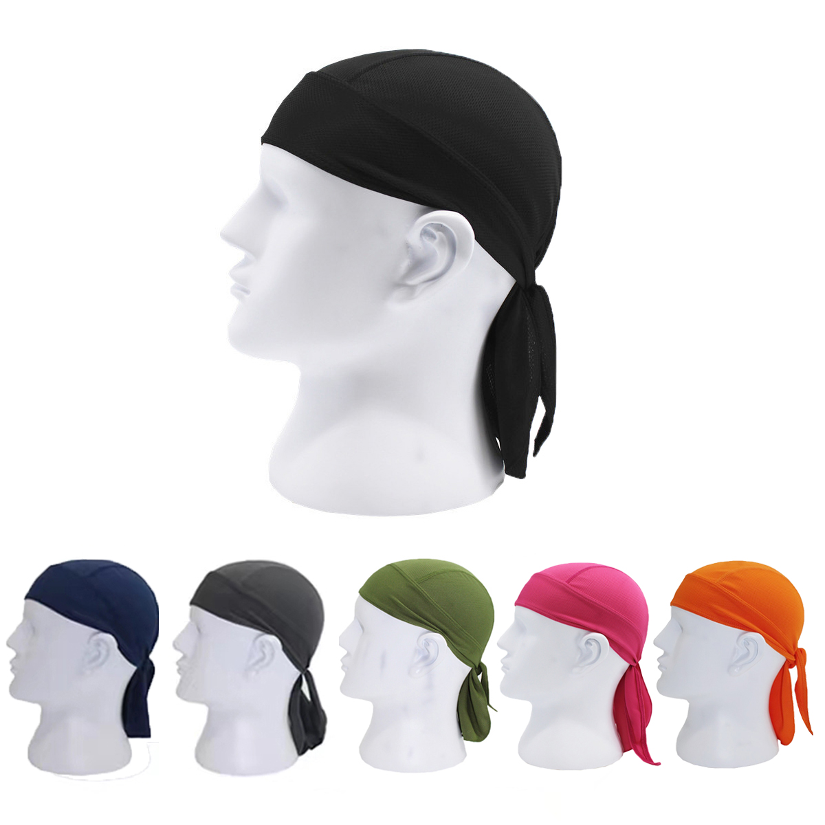 Running Gear Hat - Мужская быстросохнущая пиратская кепка Ciclismo, платок