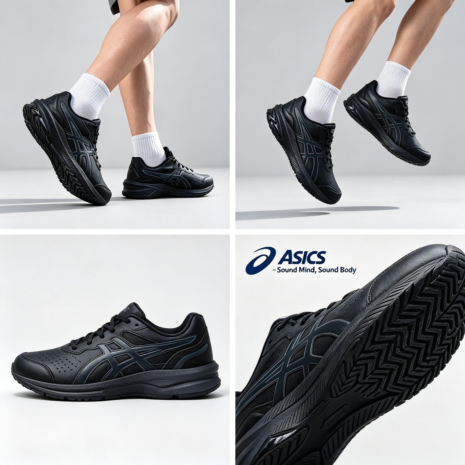Мужские кроссовки ASICS с кожа – обзор и цена Running Gear Asics