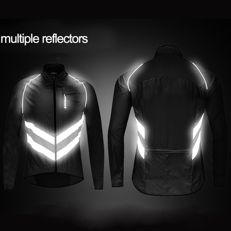 Ветрозащитная спортивная куртк – обзор и цена Reflective Running Jacket