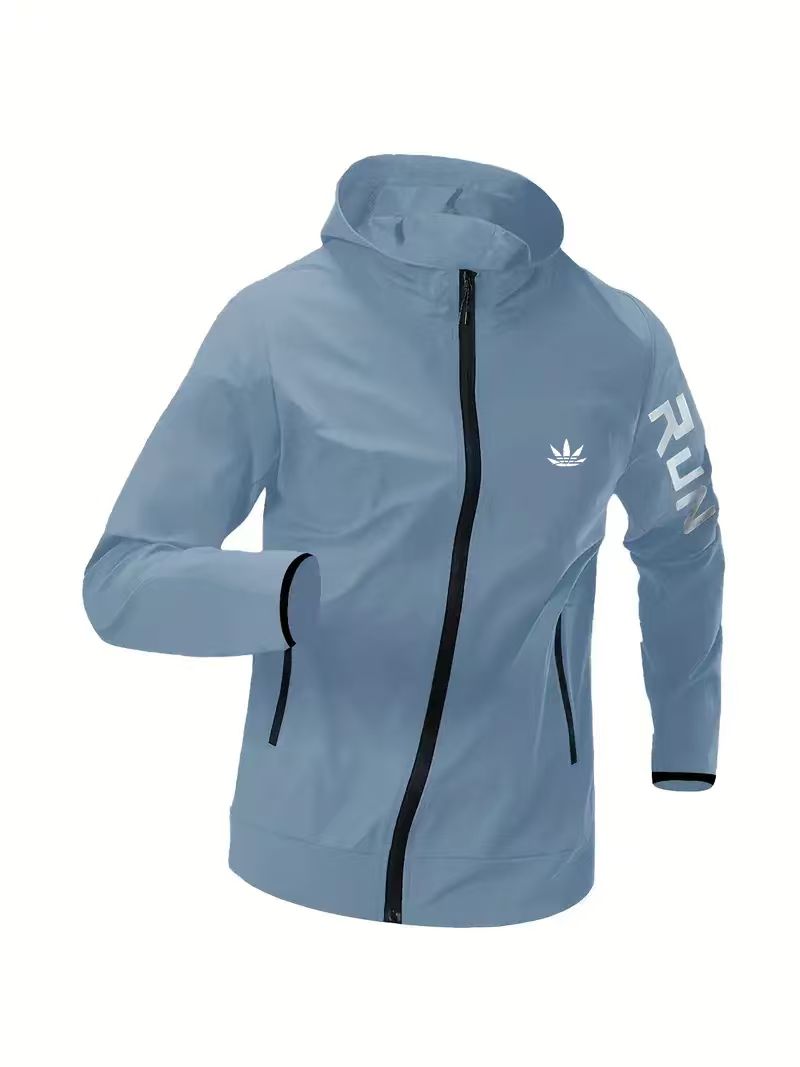 Мужская ветровка с капюшоном,  – обзор и цена Reflective Running Jacket