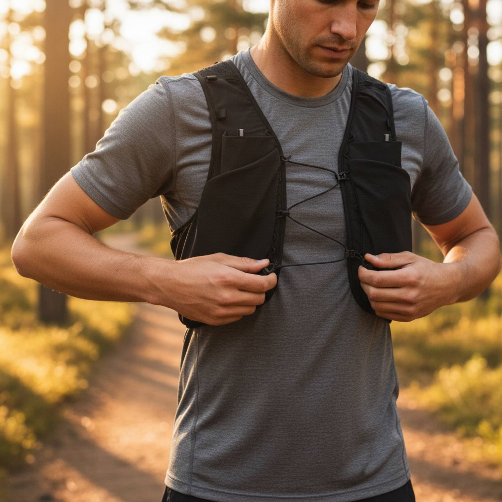 Легкий беговой жилет, портатив – обзор и цена Running Gear Cool